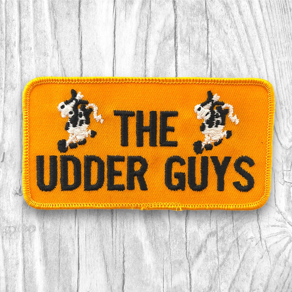 THE UDDER GUYS. Authentic Vintage Patch