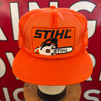 Stihl Chainsaw Vintage K-Products All-Mesh Trucker Snapback