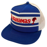 Bahamas. 100% Vintage Trucker Snapback