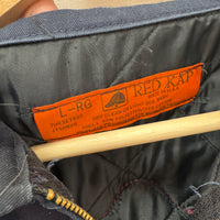 Pearl Lager Beer - Red Kap Vintage Mechanic Jacket. Mens Large.