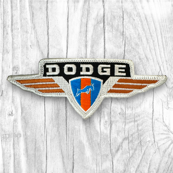 Dodge Wing Emblem. Authentic Vintage Patch