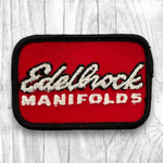 Edelbrock. Authentic Vintage Cap Size Patch