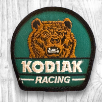 KODIAK RACING. Authentic Vintage Patch