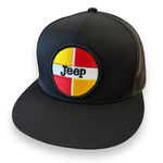 Jeep Vintage Patch + Yupoong 6006 Snapback