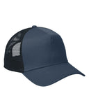 New Era 9FORTY Deep Navy Trucker Snapback Mesh. Cap not sold alone.