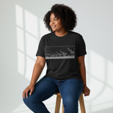 Oakland Cranes + Gray & Black T-Shirt