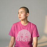 Oakland Tree. White + Fuchsia T-Shirt
