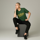 Oaktown Spray Paint + Evergreen T-Shirt