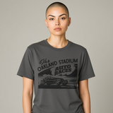 Oakland Stadium Auto Races + AsphaltT-Shirt