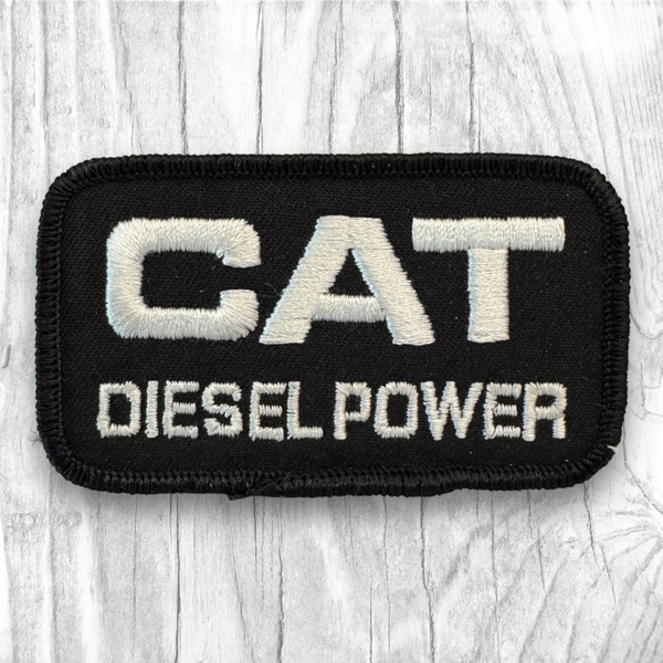 CAT Diesel Power. Authentic Vintage Cap Patch