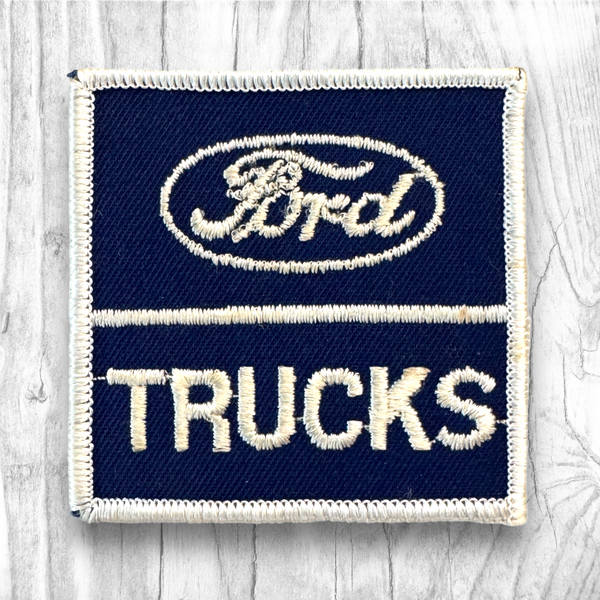 Ford TRUCKS. Authentic Vintage Cap Patch