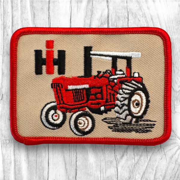 CASE IH Tractor. Authentic Vintage Cap Patch