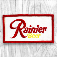 RAINIER BEER. Authentic Vintage Cap Patch