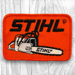 STIHL CHAINSAW. Authentic Vintage Cap Patch