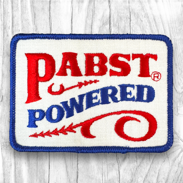 Pabst Powered. Authentic Vintage Cap Patch