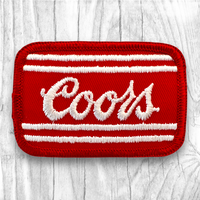 Coors. Authentic Vintage Cap Patch