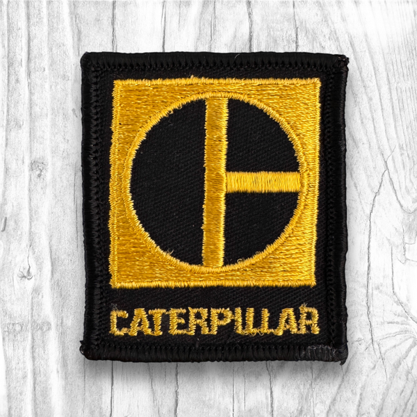 Caterpillar “Pac-Man” - Authentic Vintage Cap Patch