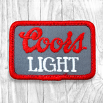 Coors Light. Authentic Vintage Patch