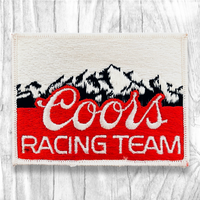 Coors Racing Team. Authentic Vintage Patch