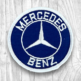 Mercedes-Benz White/Blue Vintage Patch