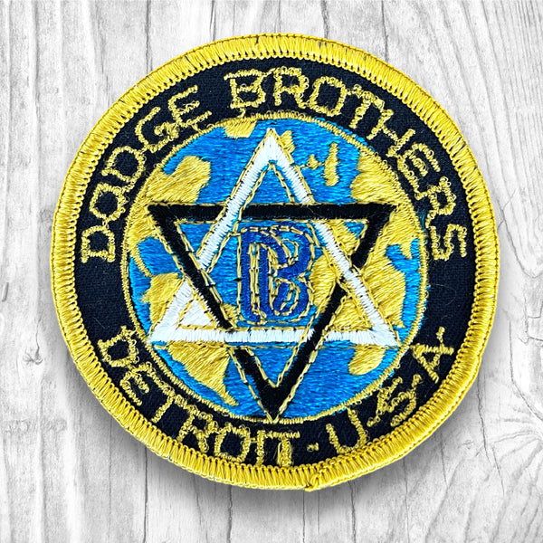 Dodge Brothers. Detroit, USA. Authentic Vintage Patch
