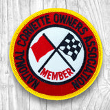 National Corvette Owners Association. Authentic Vintage Patch