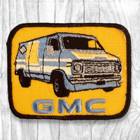 GMC VAN. Authentic Vintage Patch