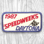 Daytona Speedweeks. 1987. Vintage Patch