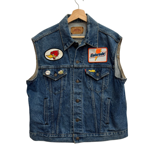 Gatorade Racing Vintage Patches + Vintage Levi Vest. 44 R
