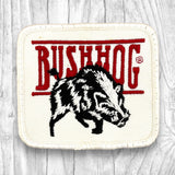 BUSH HOG. Authentic Vintage Patch