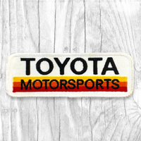 Toyota Motorsports Sunset. Authentic Vintage Patch