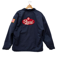 Pearl Lager Beer - Red Kap Vintage Mechanic Jacket. Mens Large.