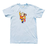 MIGHTY MOUSE. Vintage Transfer + American Apparel T-Shirt