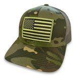 USA Patch + Yupoong 6606 Snapback