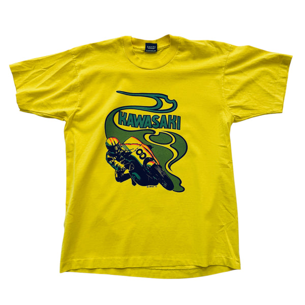 KAWASAKI - Vintage Transfer + SCREEN STARS Vintage T-Shirt