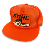 Stihl Chainsaw Vintage K-Products All-Mesh Trucker Snapback
