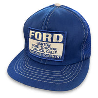 FORD TRACTORS-EQUIPMENT. GARTON FORD TRACTOR. TURLOCK, CALIF. Authentic Vintage Trucker By Swingster