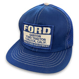 FORD TRACTORS-EQUIPMENT. GARTON FORD TRACTOR. TURLOCK, CALIF. Authentic Vintage Trucker By Swingster