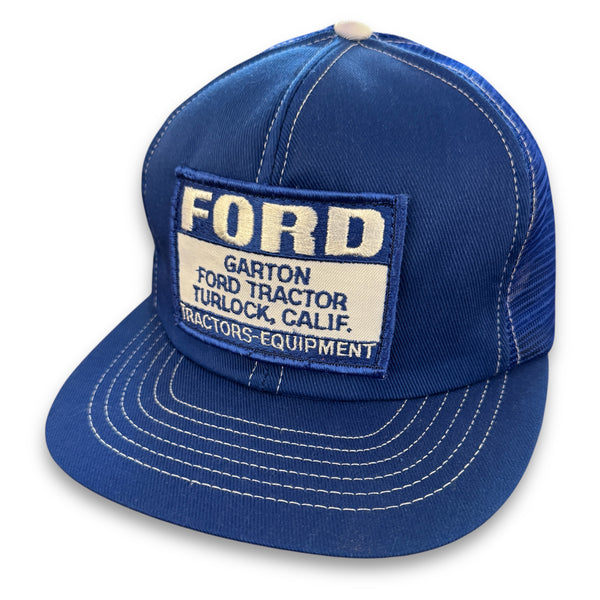 FORD TRACTORS-EQUIPMENT. GARTON FORD TRACTOR. TURLOCK, CALIF. Authentic Vintage Trucker By Swingster