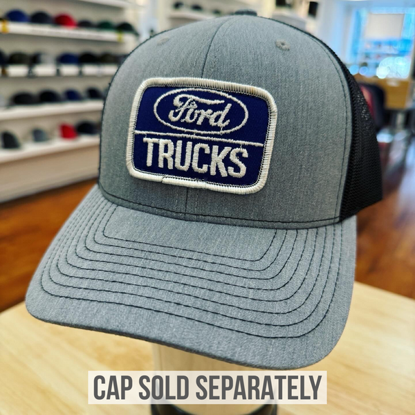Show Your Blue Oval Pride! Vintage Style Ford Motorsports Retro Patch – Iron-On!