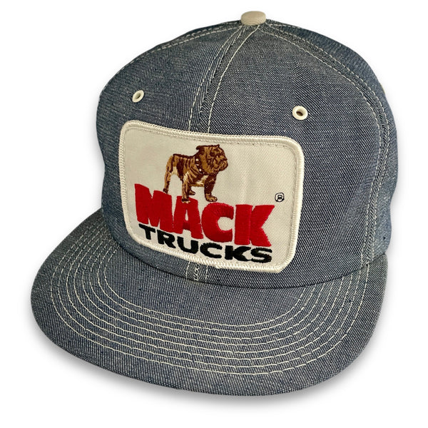 MACK TRUCKS Vintage K-Products Denim Trucker Snapback