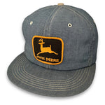 John Deere Vintage K-Products Denim Trucker Snapback