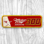 Miller American 300. Authentic Vintage Patch