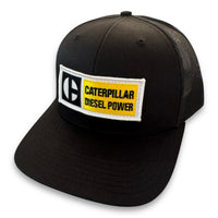 Caterpillar Diesel Power “Pac-Man” Patch + Richardson 112 Snapback