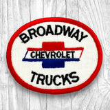Broadway Chevrolet Trucks. Authentic Vintage Patch