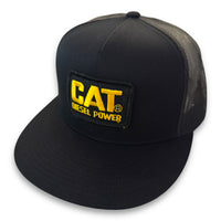 CAT DIESEL POWER Vintage Patch + Yupoong 6006 Snapback