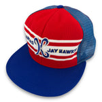 Kansas Jay Hawks. Authentic Vintage Trucker Snapback