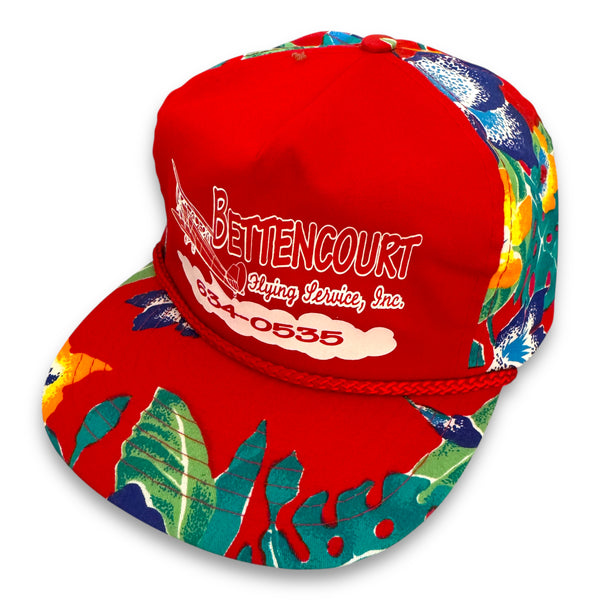 BETTENCOURT Flying Service. Authentic Vintage Trucker Snapback