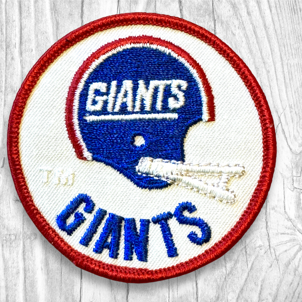 New York Giants. NFL. Authentic Vintage Patch