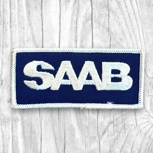 SAAB. Authentic Vintage Patch